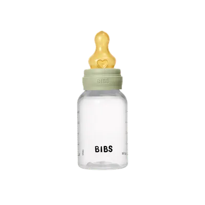Set complet biberon anticolici Bibs 150 ml Latex Sage