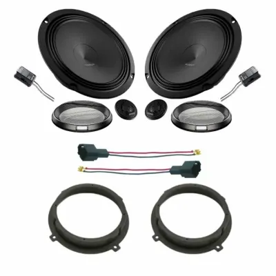 Pachet difuzoare auto Audison Prima dedicat usi fata Hyundai Accent 2010-2018, RMS 100W
