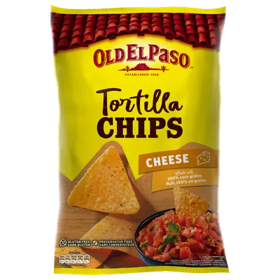Tortilla Chips Cheese Old El Paso 185g