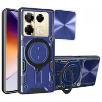 Husa pentru Infinix Note 40 Pro+, Techsuit, CamGuard Pro, Albastra