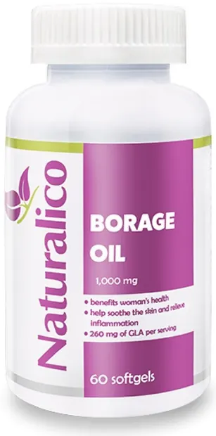 Borage Oil, 60 capsule moi, Naturalico