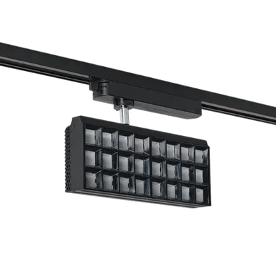 Pfld Spot pe Sina 2-Linii 60w 30° 4000k Negru