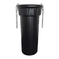 Tub standard pentru evacuare deseuri, NEGRU