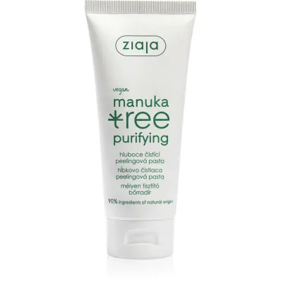 Ziaja Manuka Tree Purifying pasta pentru exfoliere pentru piele normala si grasa 75 ml