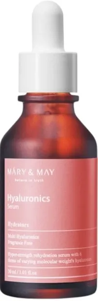 Mary&May Ser facial cu acid hialuronic, 30 ml
