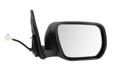 Oglinda dreapta potrivit SUZUKI GRAND VITARA II, XL7 2005-2009 - electrica crom, grunduita