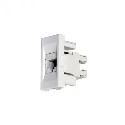 Moda Stila Alb Priza 1xUTP Cat6E 1 Modul ST