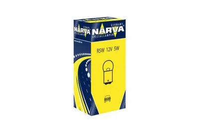 Bec Auxiliar 12V R5W Set 10 Buc Narva