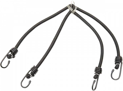 Coarda Parts Unlimited elastica negru 4 carlige 61cm 24 inch