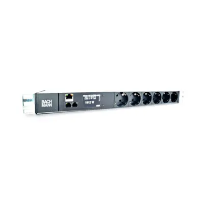 BN2000 - 19'' 6xSchuko, 2 m fisa Schuko si AL