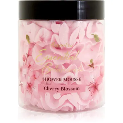 Accentra Essential Botanicals Shower Mousse spumă pentru duș parfum Cherry Blossom 200 g