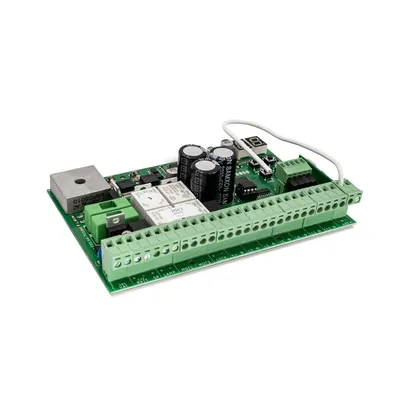 Unitate de comanda sisteme automatizari porti batante Motorline MC62, 120W, 24 Vdc compatibila KIT TELICA24 si LINCE 300/400/600-24v, compatibil MCONNECT