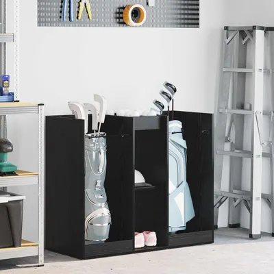 vidaXL Dulap Golf Simplu Stejar Negru 102 x 45 x 85,5 cm