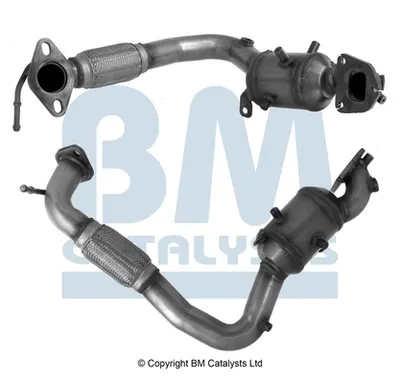 Catalizator EURO 5 EURO 6 potrivit FORD FIESTA VI 1.0 dupa 2012