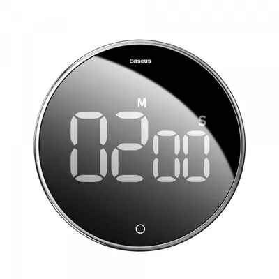 Timer Temporizator Baseus Heyo Rotation, Negru ACDJS-01