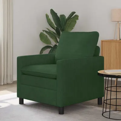 vidaXL Canapea Verde Junglă 76 x 81 x 87,5 cm Țesătură