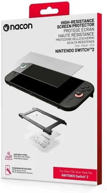 Protector de sticlă Nacon - Rezistență ridicată (Nintendo Switch 2)
