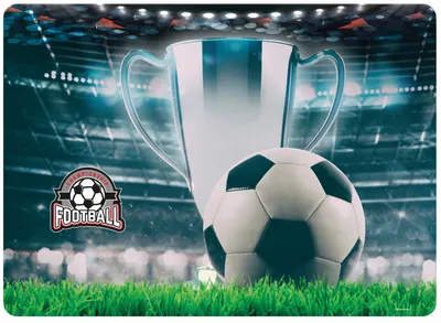 Substrat de birou Derform Football 18 - laminat