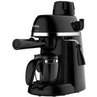 Espressor de Cafea, 800W, Negru, Presiune 3.5 bari, Capacitate 4 Cesti, Floria