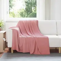 vidaXL Pături de aruncat 24 buc. Roz 200 x 150 cm 10.41 kg Molton
