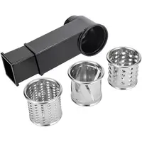 Accesoriu razatoare pentru mixer Daewoo DHM3000C/R, Negru/Inox