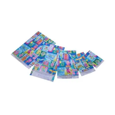 Punga cadou din hartie - Bufnite (L-plus - 23 x 33 x 4+6 cm)