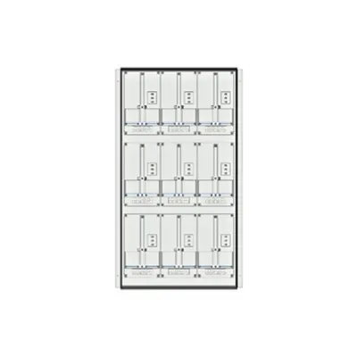 Meter box insert 3-rows, 9 meter boards / 27 Modul heights
