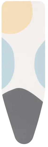 Husă pentru masă de călcat Brabantia - PerfectFlow Spring Bubbles, B 124 x 38 x 0,9 cm