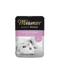 MIAMOR Ragout Royale rata cu pui in sos, plic hrana pisica 100 g