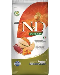 FARMINA N&D Pumpkin Cat Adult Hrana uscata pisici adulte, cu rata si pepene galben 5 kg