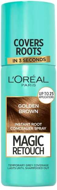 L'Oréal Magic Retouch Spray de păr, 9 Golden Brown, 75 ml
