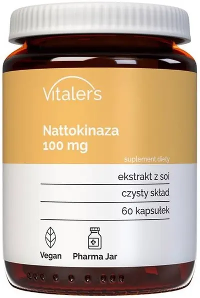 Vitaler's Nattokinase, 100 mg, 60 capsule
