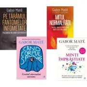 Pachet 4 carti Gabor Mate: Despre Mitul Normalitatii si AD(H)D