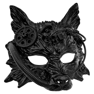 Masca lup steampunk