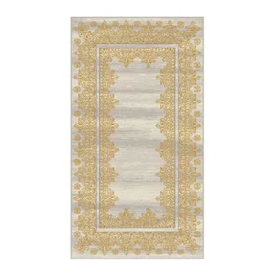 Covor Dreptunghiular, 160 x 230 cm, Auriu / Gri, Iris Model Oriental 28029/101