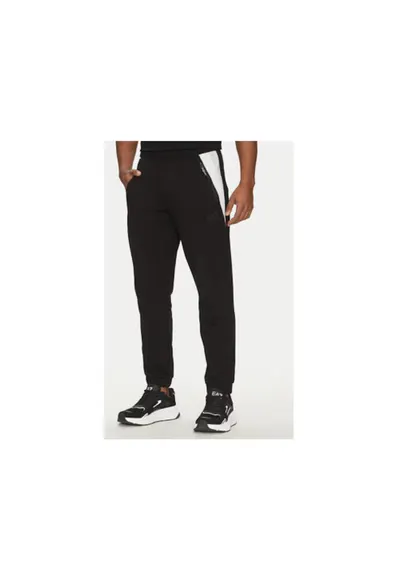 Pantaloni de trening barbati Emporio Armani - 7M000274 AF12451 - Bumbac - Negru - Negru