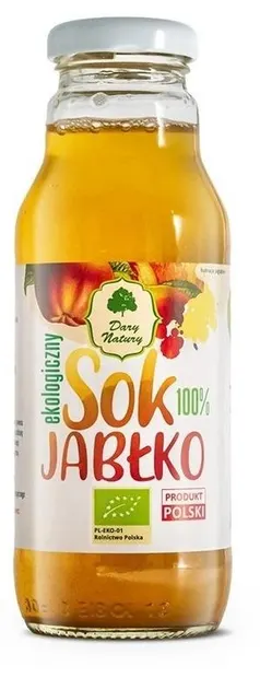 Suc natural bio de mere, 270 ml, Dary Natury