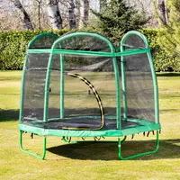 Trambulină mare Chipolino - Party, 215 cm, verde