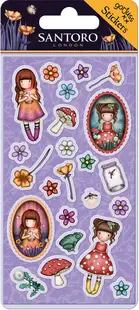 Stickere Santoro Gorjuss In The Forest - Firefly Dawn / Little Mushroom