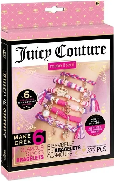 Trusă creativă Make It Real - Juicy Couture Glamour Stacks, brățări