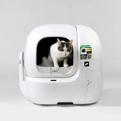 Bariera de protectie PETKIT Fence 2.0 pentru litiera automata PETKIT PUROBOT MAX PRO 2 - Default Title