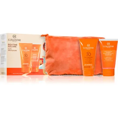 Collistar Sun Ultra protection tanning cream spf 30 set set cadou plaja SPF 30 1 buc