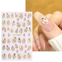 Abtibilduri unghii Marquise, STICKER87, Multicolor