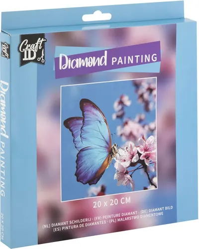 Kit de pictura cu margele Grafix - Fluture