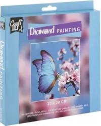 Kit de pictura cu margele Grafix - Fluture