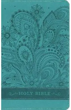 Niv, Bible for Teen Girls, Leathersoft, Blue, Thumb Indexed Tabs: Growing in Faith, Hope, and Love