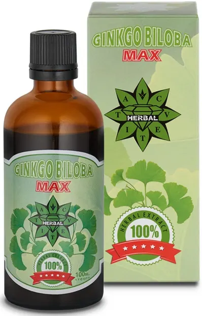 Ginkgo Biloba Max, 100 ml, Cvetita Herbal