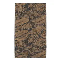 Covor pentru exterior și interior negru/maro 60x100 cm Mira 1451 – Ayyildiz Carpets