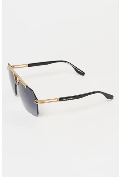 Ochelari de soare aviator cu lentile in degrade - Auriu/Negru