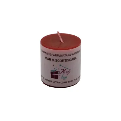 Lumânare parfumată Magic Days măr & scorțișoară 5cm